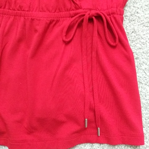NWT Sz S Ralph Lauren Ruffle V Neck Sleeveless Top - Picture 6 of 8